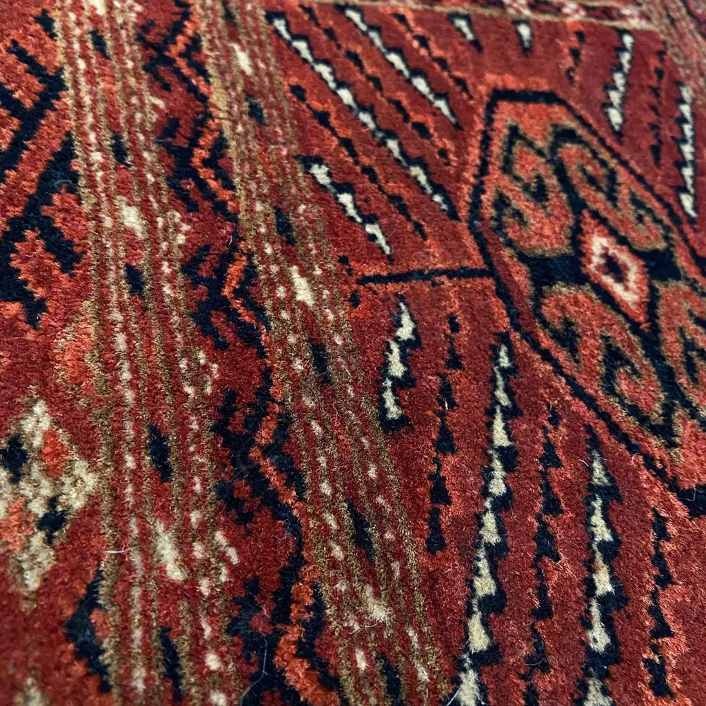 Torba fragment - Turkoman wool pile, Image 1++